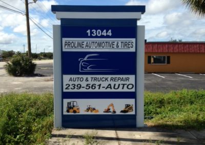 Proline Automotive & Tires_AdvanceTek Signs & Services